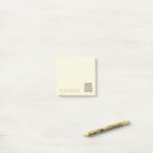 Post-it® Fleur pastel Croissance mentale Enseignant Élève  (Sur un bureau)