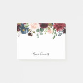 Post-it® Fleur radiante personnalisée (Devant)