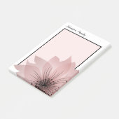 Post-it® Fleur rose (Incliné)