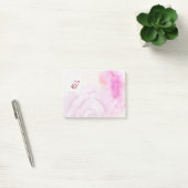 Post-it® fleur rose - couleur de l'eau - roses (Bureau)