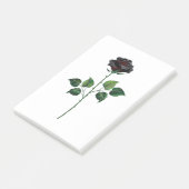 Post-it® Fleur rose noire (Incliné)