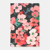 Post-it® Fleur rouge aquarelle (Devant)