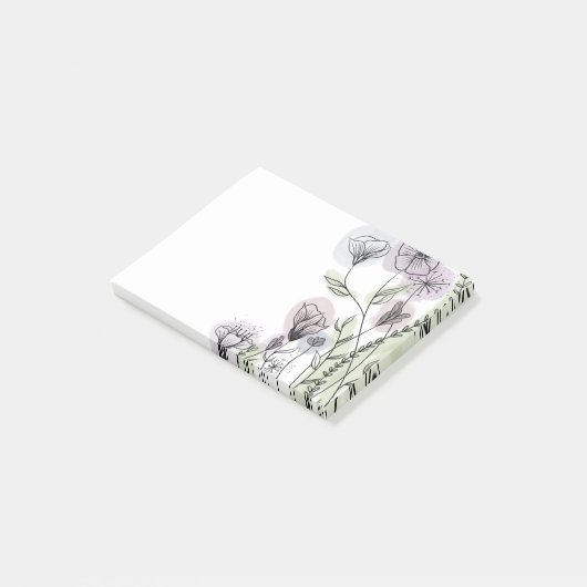 Post-it® Fleur sauvage (Incliné)