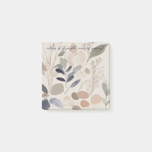 Post-it® Fleur sauvage aquarelle (Devant)