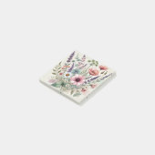 Post-it® Fleur sauvage aquarelle parfait pour le printemps  (Incliné)