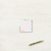 Post-it® Fleur Sauvage Botanique (Sur un bureau)