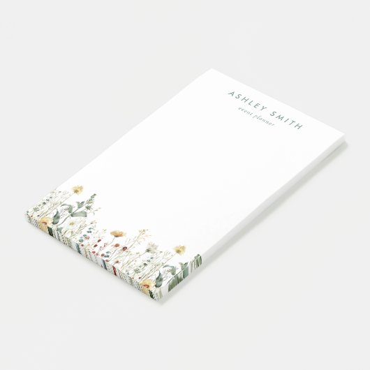 Post-it® Fleur sauvage d'été (Incliné)