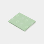 Post-it® Fleur verte (Incliné)