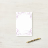 Post-it® Fleurs (Sur un bureau)