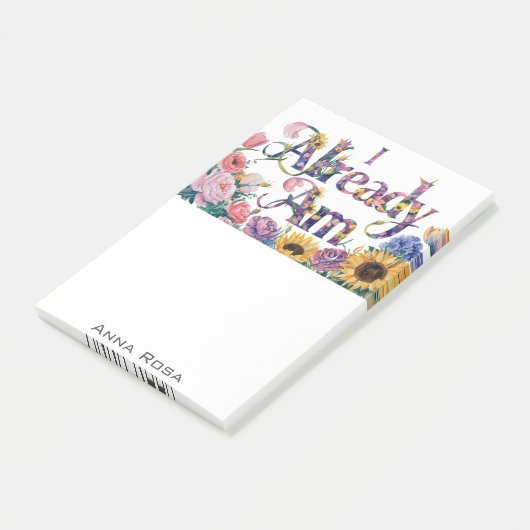 Post-it® *~* Fleurs 11 DÉJÀ AM AP85 Manifestation (Incliné)