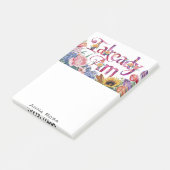 Post-it® *~* Fleurs 12 DÉJÀ AM AP85 Manifestation (Incliné)