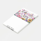 Post-it® *~* Fleurs 13 DÉJÀ AM AP85 Manifestation (Incliné)