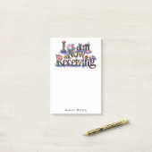 Post-it® *~* Fleurs 16 JE REÇOIS MAINTENANT LE Manifeste AP (Sur un bureau)