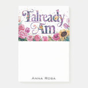 Post-it® *~* Fleurs 2 DÉJÀ AM AP85 Manifestation