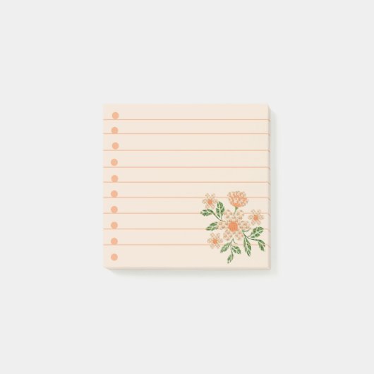 Post-it® Fleurs à effet crochet (Devant)