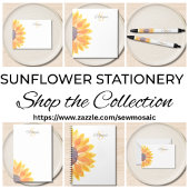 Post-it® Fleurs à monogramme personnalisées