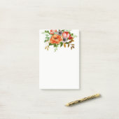 Post-it® Fleurs aquarelles douces (Sur un bureau)