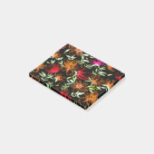 Post-it® Fleurs Aquarelles Rouges 3 (Incliné)