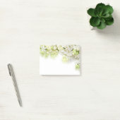 Post-it® Fleurs blanches post-it-notes (Bureau)