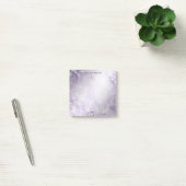 Post-it® Fleurs blanches violettes Publier des notes (Bureau)