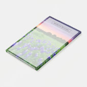 Post-it® Fleurs | Bluebonnets à Sunset Texas (Incliné)