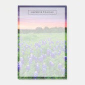 Post-it® Fleurs | Bluebonnets à Sunset Texas (Devant)