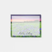 Post-it® Fleurs | Bluebonnets à Sunset Texas (Devant)