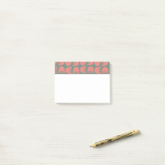 Post-it® Fleurs Boho (Sur un bureau)