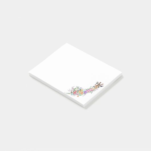 Post-it® Fleurs Bouquet Giraffe Publier ses notes (Incliné)