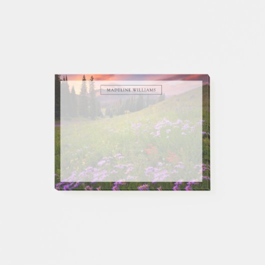 Post-it® Fleurs | Colorado Fleur sauvage violet (Devant)