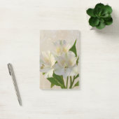 Post-it® Fleurs d'Alstomeria Blanche (Bureau)
