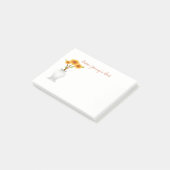 Post-it® Fleurs Dans Un Vase Post-it Notes (Incliné)