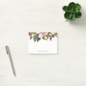 Post-it® Fleurs d'aquarelle et parties scintillantes de (Bureau)