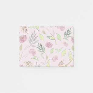 Post-it® Fleurs d'aquarelle festive 3