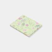 Post-it® Fleurs d'aquarelle festive 4 (Incliné)
