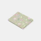 Post-it® Fleurs d'aquarelle festive 5 (Incliné)