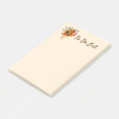 Post-it® Fleurs d'automne rustiques (Incliné)