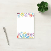 Post-it® Fleurs de couleur d'eau (Bureau)