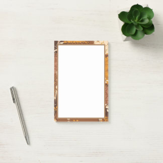 Post-it® fleurs de cube noir