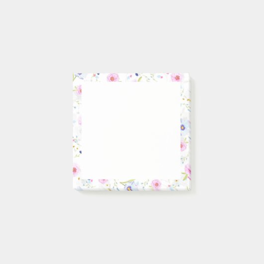 Post-it® Fleurs de Jardin fraîches - (Devant)