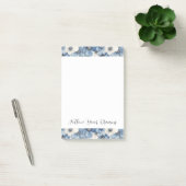 Post-it® Fleurs de Jean Bleu Blanc Anniversaire (Bureau)