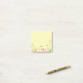 Post-it® Fleurs de prairie (Sur un bureau)