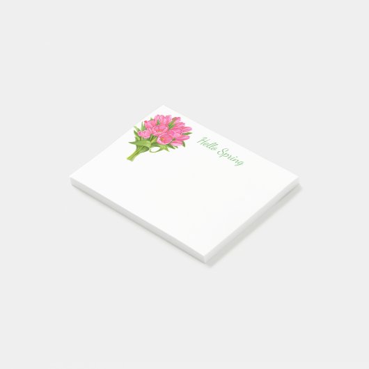 Post-it® Fleurs de printemps post-it-notes (Incliné)