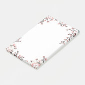 Post-it® Fleurs de Sakura et éventails (Incliné)