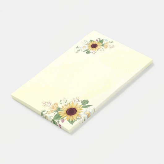 Post-it® Fleurs de soleil (Incliné)