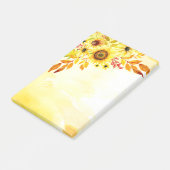 Post-it® Fleurs de soleil (Incliné)