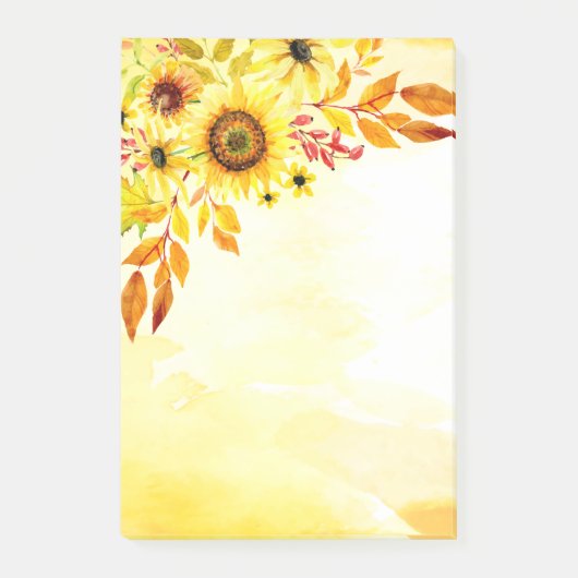 Post-it® Fleurs de soleil (Devant)