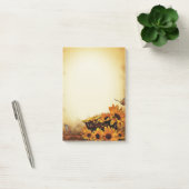 Post-it® Fleurs de soleil et papillons (Bureau)
