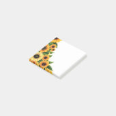 Post-it® Fleurs de soleil post-it-notes (Incliné)