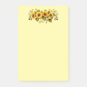 Post-it® Fleurs de soleil post-it-notes